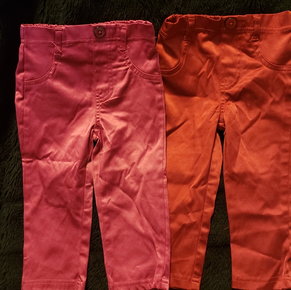 Girls pants 2 pair.